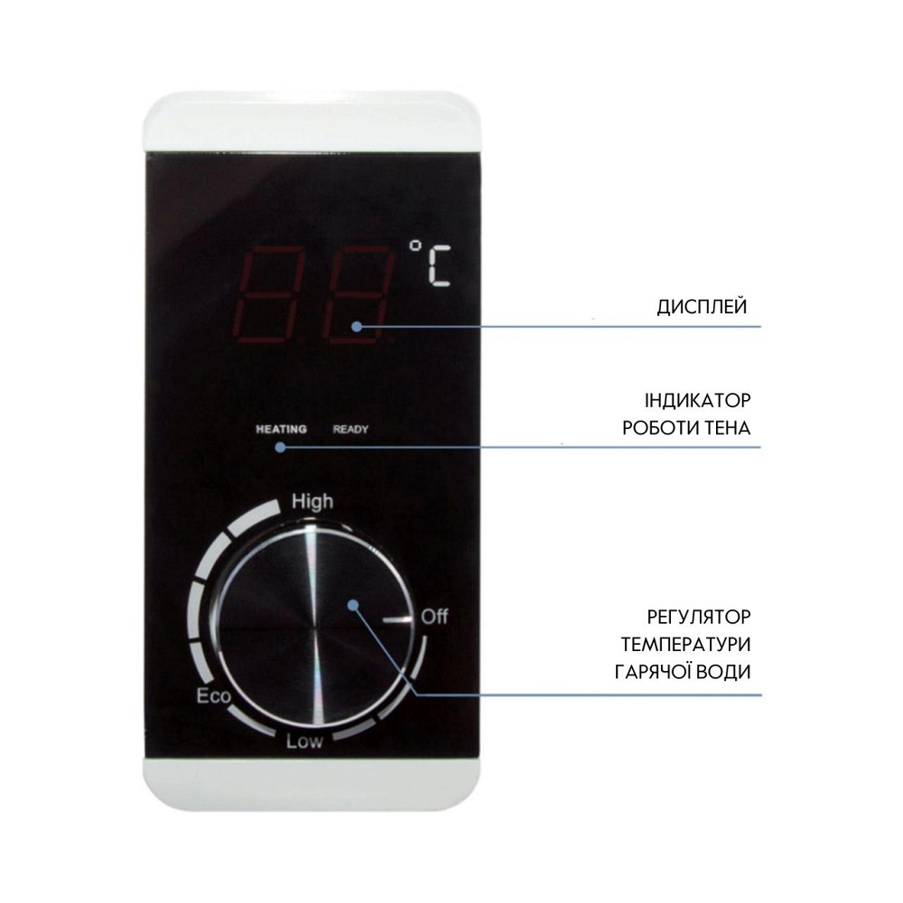 Водонагреватель электрический Thermo Alliance 100 л вертикальный, сухой ТЭН 2,0 кВт D100V20J3(D)K Киев - изображение 4