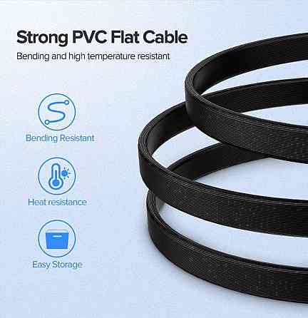 Кабель UGREEN US217 Angled SATA 3 Data Cable 0.5m (Black)(UGR-30797) UGR-30797 Одесса