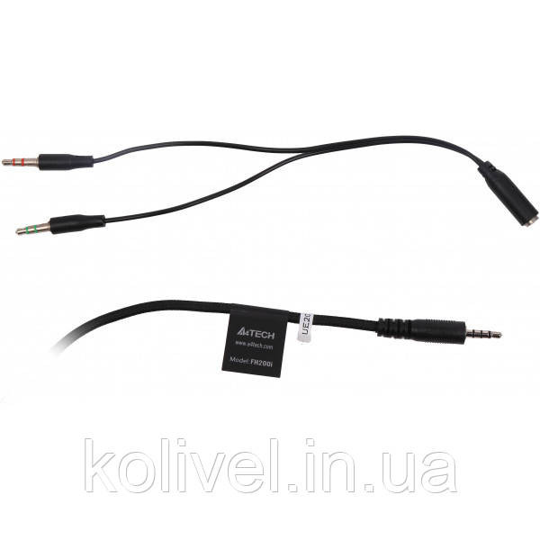 Навушники A4-Tech FH200i (Grey) з мікрофоном,колір сірий (FH200i (Grey)) Киев - изображение 6