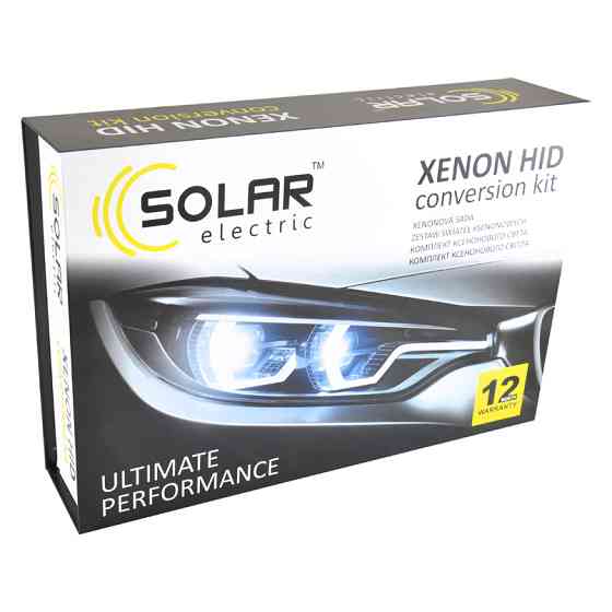 Комплект ксенону Solar H4 4300K 85V 35W P43t-38 KET+Ballast+Wire, 2шт Львів