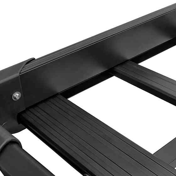 Экспедиционный багажник на крышу авто универсальный чёрная алюминиевая 160X110CM Киев