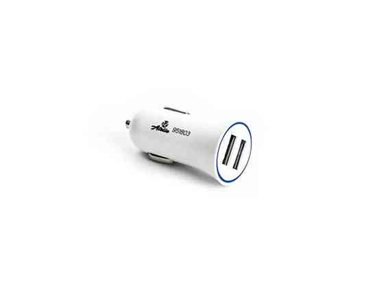 Зарядное устройство 12V Автомобильное 2 USB (24V - 5V 2,1A) белый ТМ 12 Atelie Киев