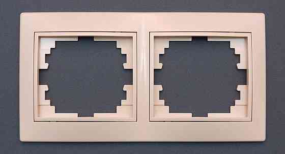 Рамка Valeso РК-1002 2-секційна крем Коломия