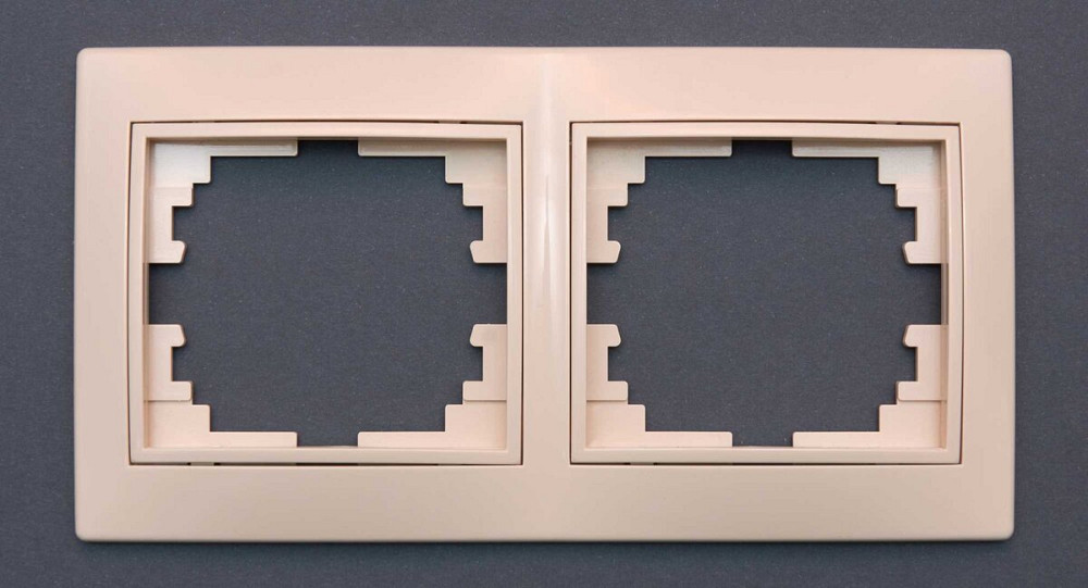 Рамка Valeso РК-1002 2-секційна крем Коломыя - изображение 1