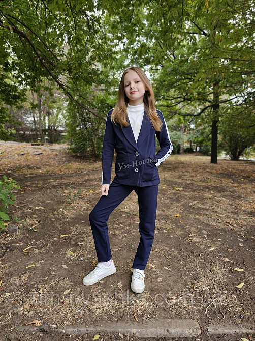 Школьный брючный костюм р.122-158 Кривой Рог - изображение 2