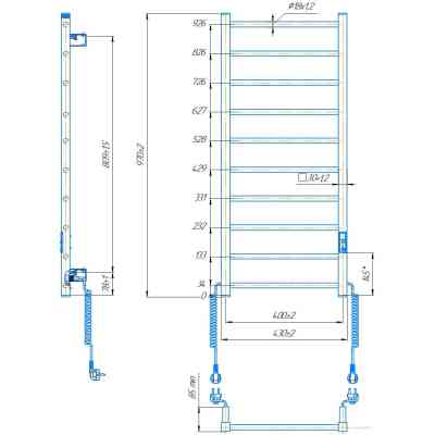 Полотенцесушитель Hygge Family Leeds (6.1.0803.06.BM) Вінниця