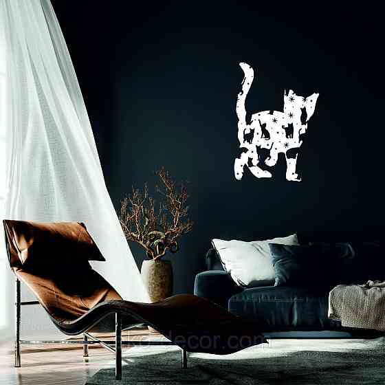 Декоративне настінне 3D Панно «Кошеня» Декор на стіну з об'ємом Київ