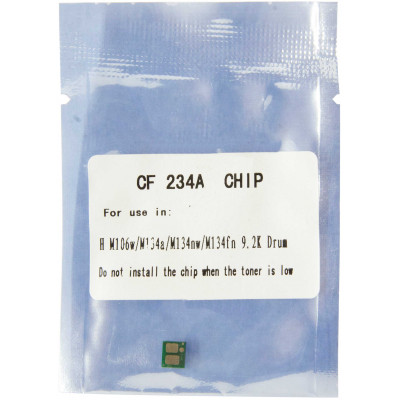 Чип для картриджа фотобарабана HP LJ Pro M106w/M134a/M134nw 9.2К Black WWM (JYD-HCF234A) Винница - изображение 1