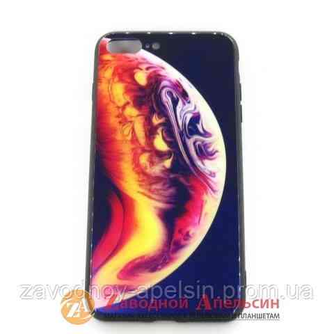 IPhone 7 8 Plus чохол малюнок Glass Case Bubbles Одеса