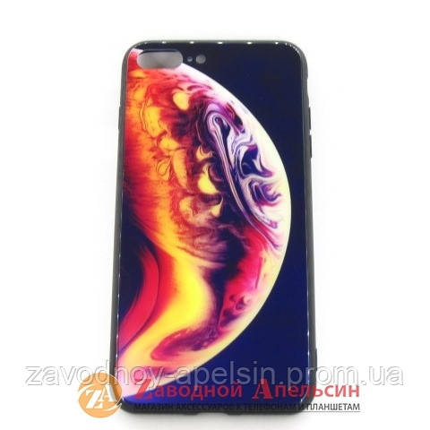 IPhone 7 8 Plus чохол малюнок Glass Case Bubbles Одеса - фото 2