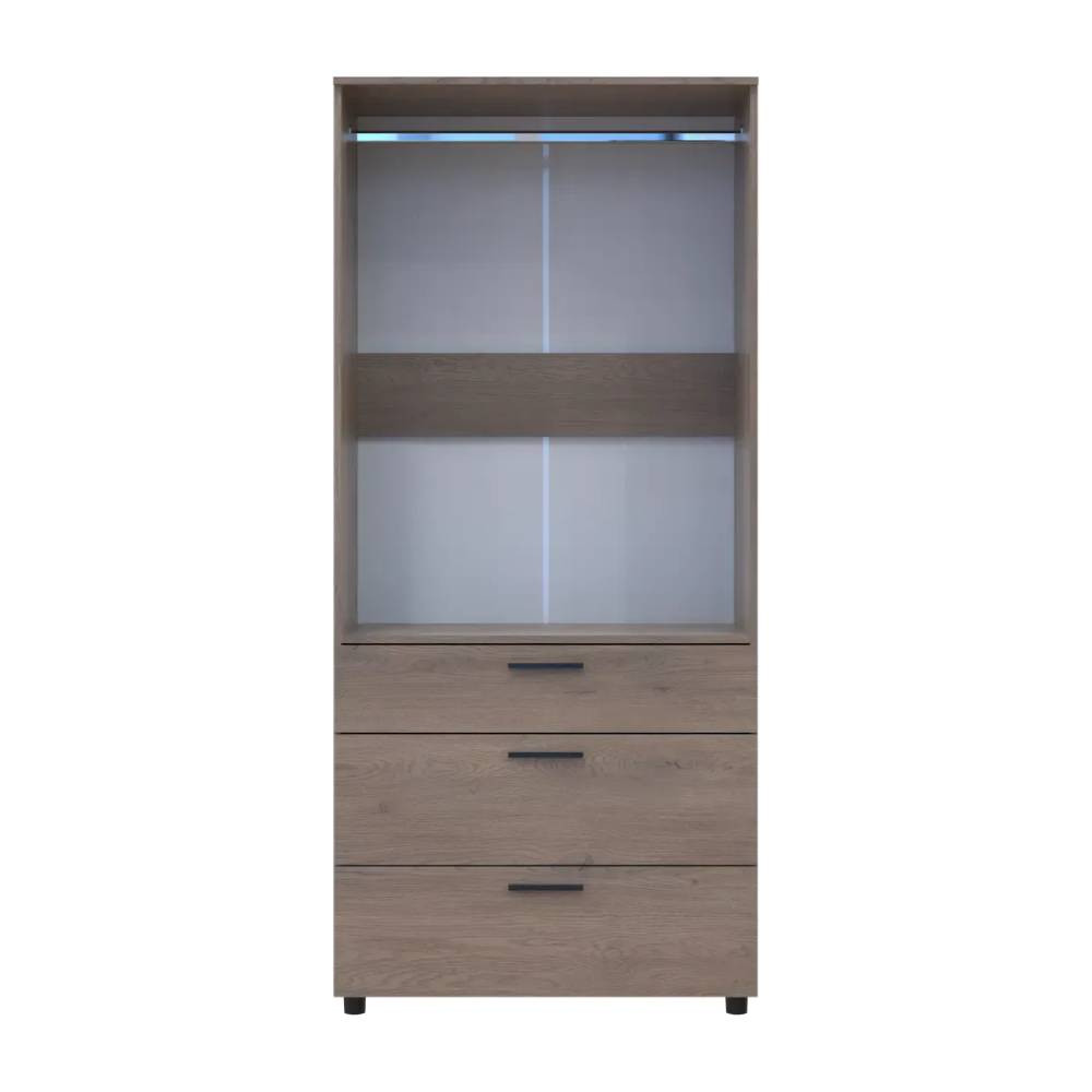 Шафа для одягу Doros Торн Кремона Канноло 2 ДСП/3Ш (штанга) 90х51.6х200 (DRS-012017) Дніпро - фото 5