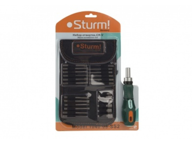 Викрутка з насадками Sturm, 26 шт. 1040-08-SS2 (читувати опис) Рівне - фото 1