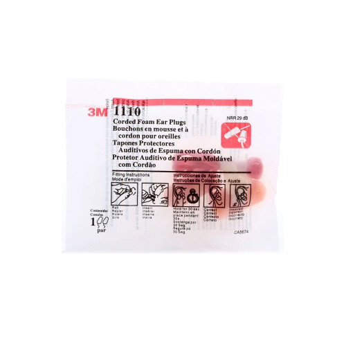 Мягкие беруши со шнурком для защиты от шума, 100 пар Киев - изображение 11