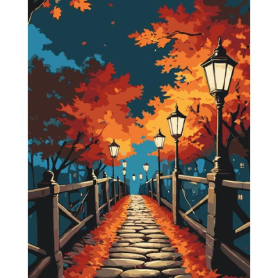 Картина по номерам ArtCraft Нічна прогулянка 40х50 см (11054-AC) Вінниця - фото 2