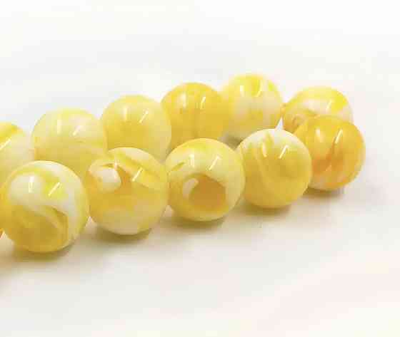 Чотки з бурштину RESTEQ 33 намистини з металевим китицем — турецькі бурштинові чотки з намистинами 16 мм Київ