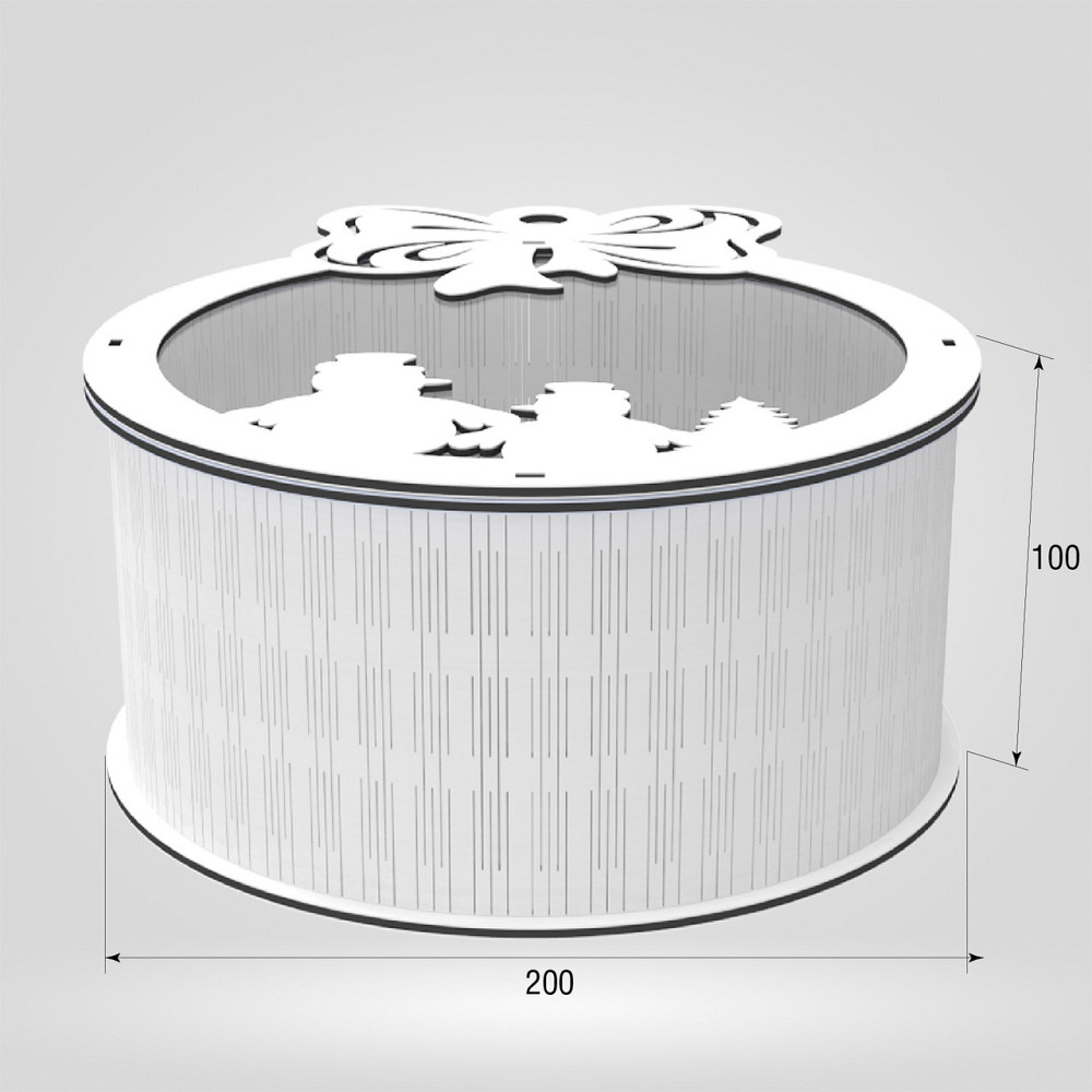 Подарочная коробка EKOSTAR d200 h100 Киев - изображение 3