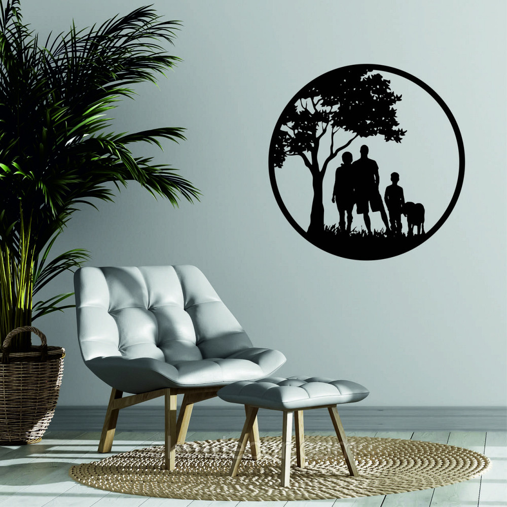 Декоративне настінне Панно «Родина», Декор на стіну Київ - фото 1