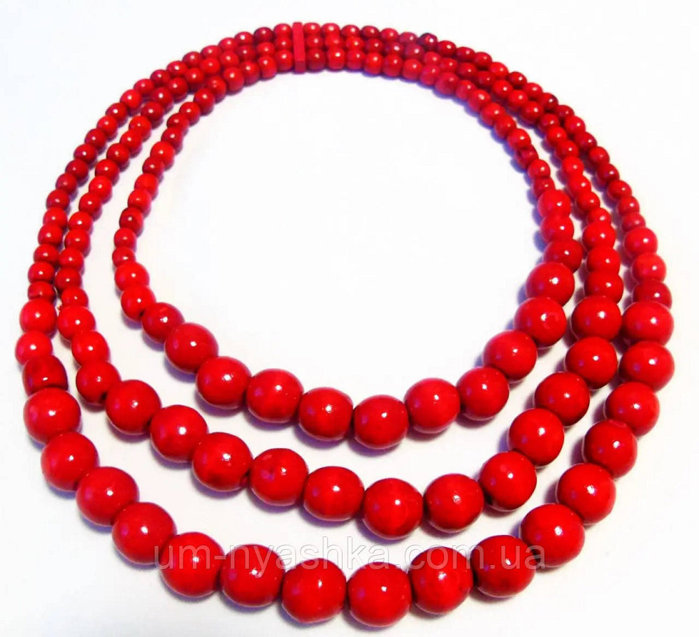 Намисто дерев'яне вишневе Кривий Ріг - фото 3