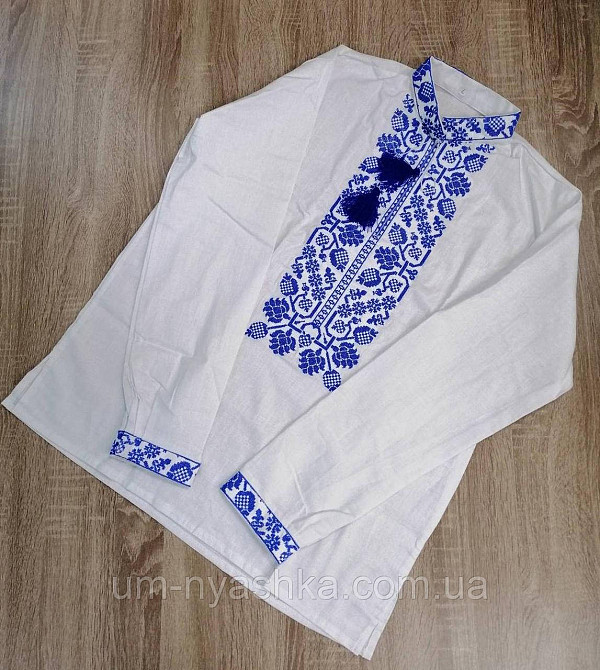 Мужская льняная вышиванка Всеволод2 Кривой Рог - изображение 2