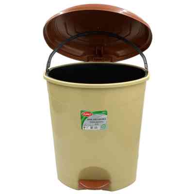 Контейнер для сміття Planet Household №4 з педаллю бежевий 22 л (10342) Вінниця