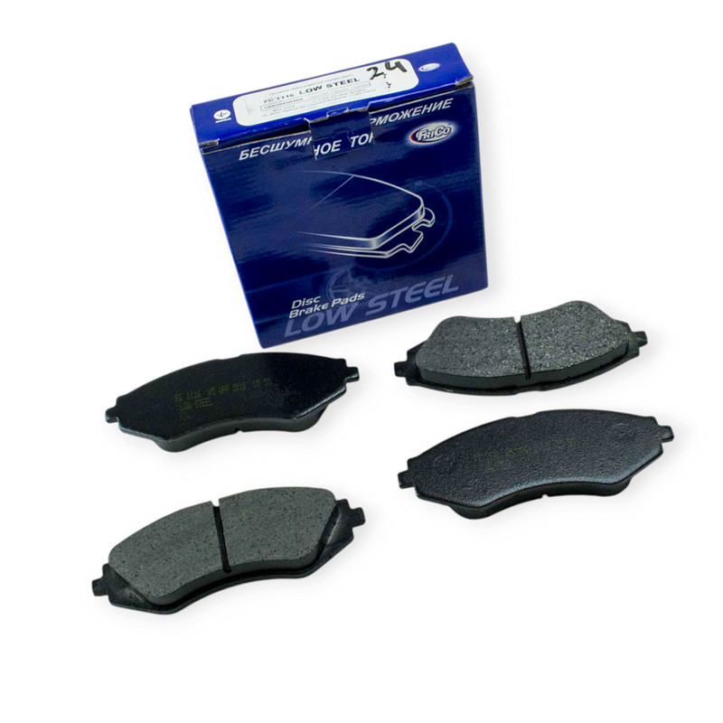 Колодки передні Ланос, Nubira, Nexia, Lacetti d=14 (Fri Co) FC 1116 Frico гальмівні Мукачево - фото 1