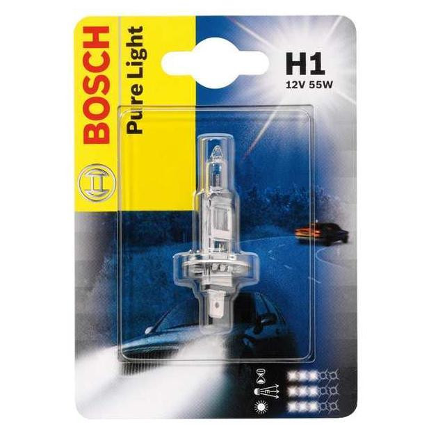 Bosch 1 987 301 005 — Якісна галогенова автолампа 55W для стабільного та яскравого освітлення Ковель - фото 1