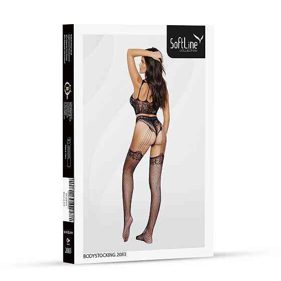 Бодістокінг - Bodystocking 2083, black - One Size Sex Aura Київ