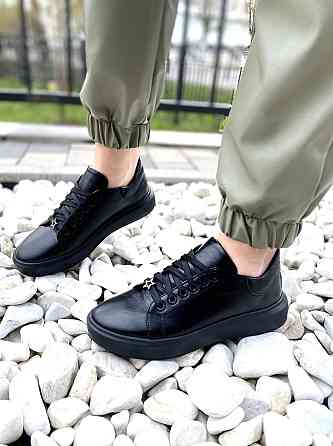 G.S.V. Кеди жіночі G.S.V. L-1 чорні (весна-осінь, шкіра натуральна) (3161) 37р.38р.39р. Коломыя