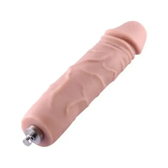 Силіконовий фалоімітатор для секс-машин Hismith 7" Silicone Dildo, система KlicLok Львів