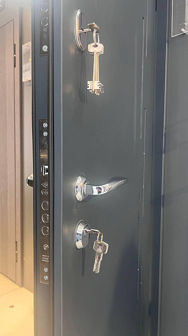 Входные двери ТАРИМУС Атланта Бетон Снежный 960 Киев - изображение 2