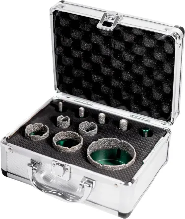 TAHURA Валіза Коронки для свердління DIAMENTOWE+ADAPTER 9+1 Киев