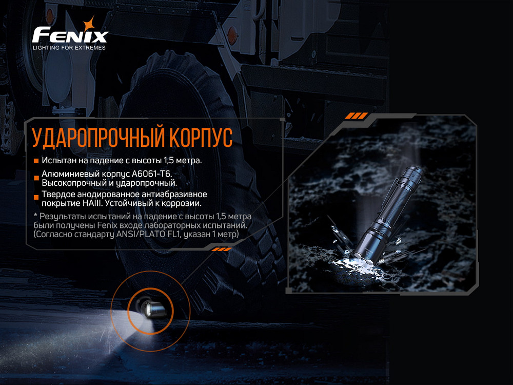 Ліхтар ручний Fenix TK20R V2.0 Київ - фото 18