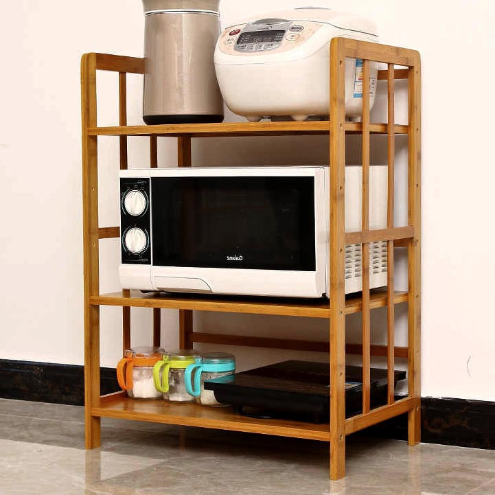 Етажерка для мікрохвильовки "Ліхні 3" сієна Миколаїв - фото 1