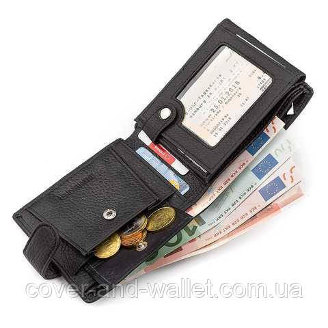 Мужской кожаный кошелек портмоне для автодокументов ST Leather Киев - изображение 2