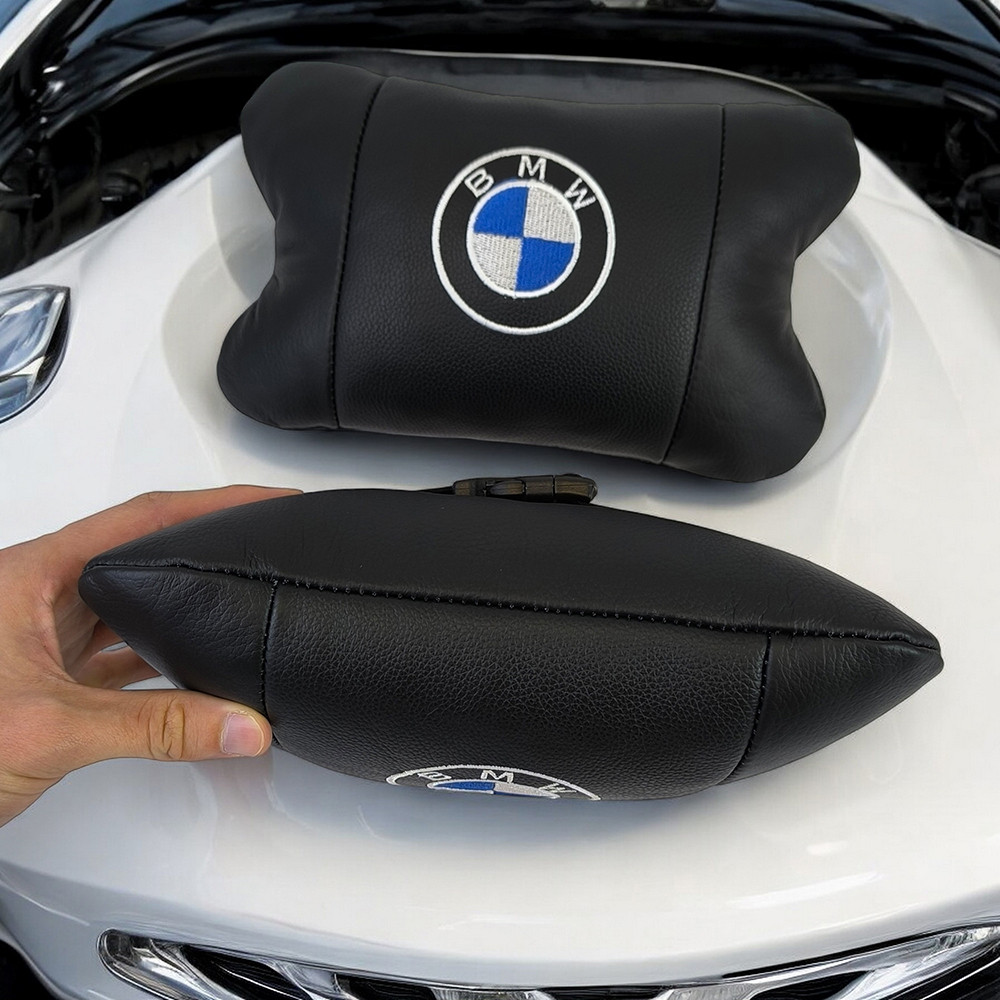 Подушка підголовник в подарунок BMW, Автоподушки з логотипом, Подушка для машини під шию CP-98 Львів - фото 18