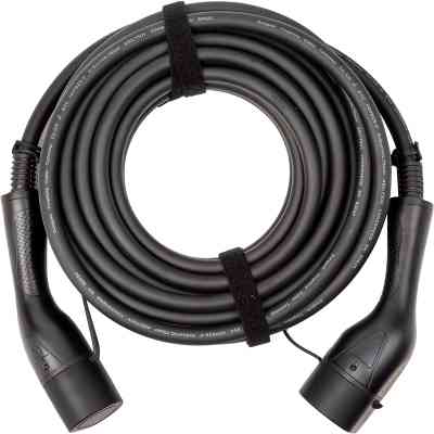 Зарядний кабель для електромобіля Duosida Type 2, 32A, 22kW, 3-фазний, 10м (EV200832) Вінниця