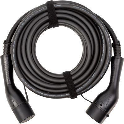 Зарядний кабель для електромобіля Duosida Type 2, 32A, 22kW, 3-фазний, 10м (EV200832) Вінниця - фото 1