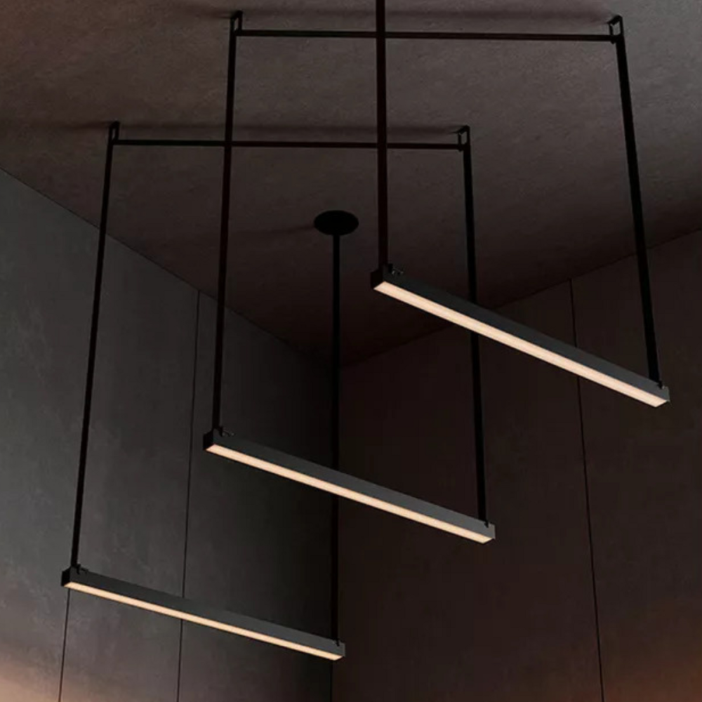 VALESO Дизайнерські підвісні треки - трансформери Чорний VALESO Композиція-8 Коломия - фото 2