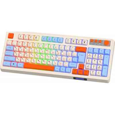 Клавиатура Maxxter KBGW-3C01-UA Wireless UA White (KBGW-3C01-UA) Винница