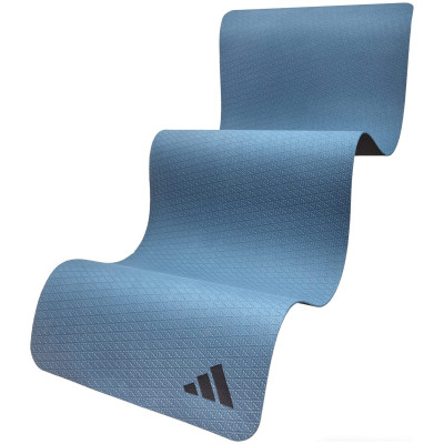 Килимок для йоги Adidas Yoga Mat ADYG-10001PI Уні 173 х 61 х 0,4 см синій (885652026635) Вінниця - фото 6