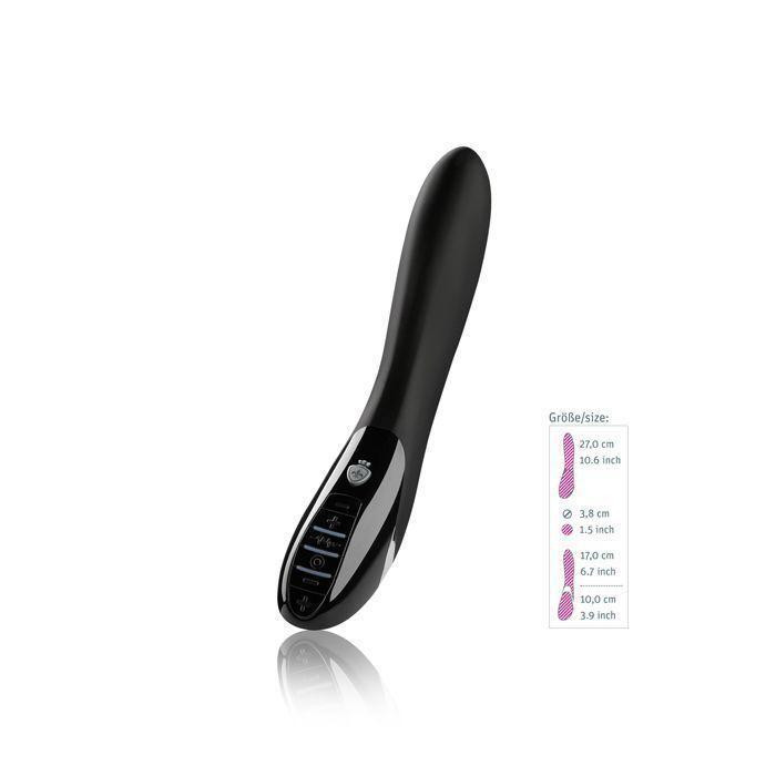 Вібратор з електростимуляцією Mystim Electric Eric eStim Black, міостимулятор Sex Aura Київ - фото 4