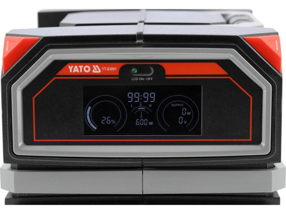 Зарядна станція YATO 504 ВтГод, вихід 600/1200Вт, порти: 230V AC, різні USB Одеса - фото 7