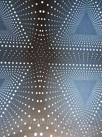 Шпалери флізелінові еко Decoprint Good Vibes 0.53х10 молодіжні абстракція геометрія точки чорні фігури сині Київ