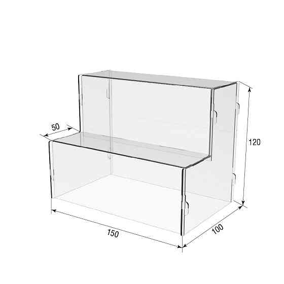 Товарна горка EKOSTAR на 2 сходи 150x100x120 Київ