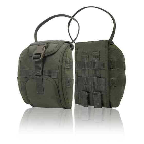 Подсумок-аптечка (быстрый сброс) Kiborg GU Cordura Khaki. Отрывной медицинский подсумок аптечка Киев