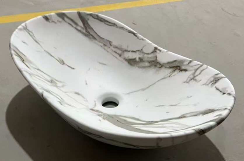 Раковина накладна MIXXUS PREMIUM WAVE-0105 MARBLE 620х360х160mm   ( MP6559 ) 27925 Харків - фото 7
