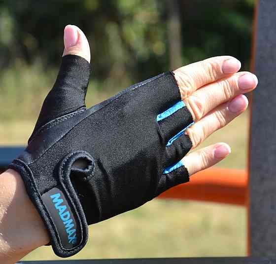 Перчатки для фітнесу MadMax MFG-251 Rainbow Turquoise XS Кам'янське