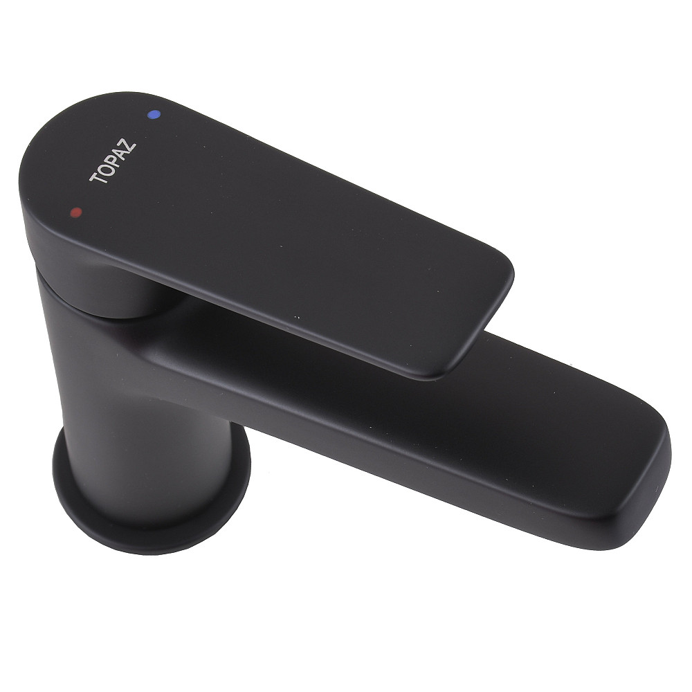 Змішувач для умивальника TOPAZ CAPRI TCA-15207-H44-BL картридж D25, H=140, шланги 45см Тернополь - изображение 5