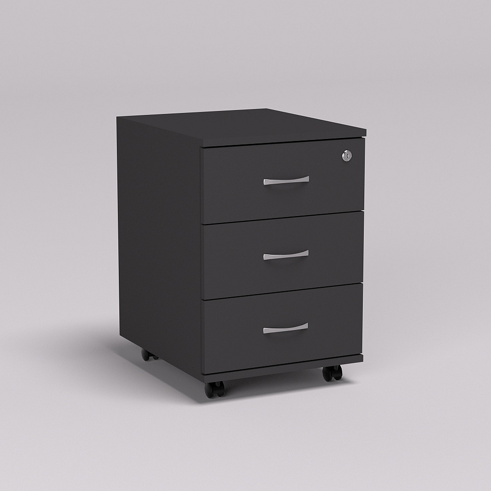 Тумба офисная ТМ-2, Антрацит, 400/480/590 Львов - изображение 3