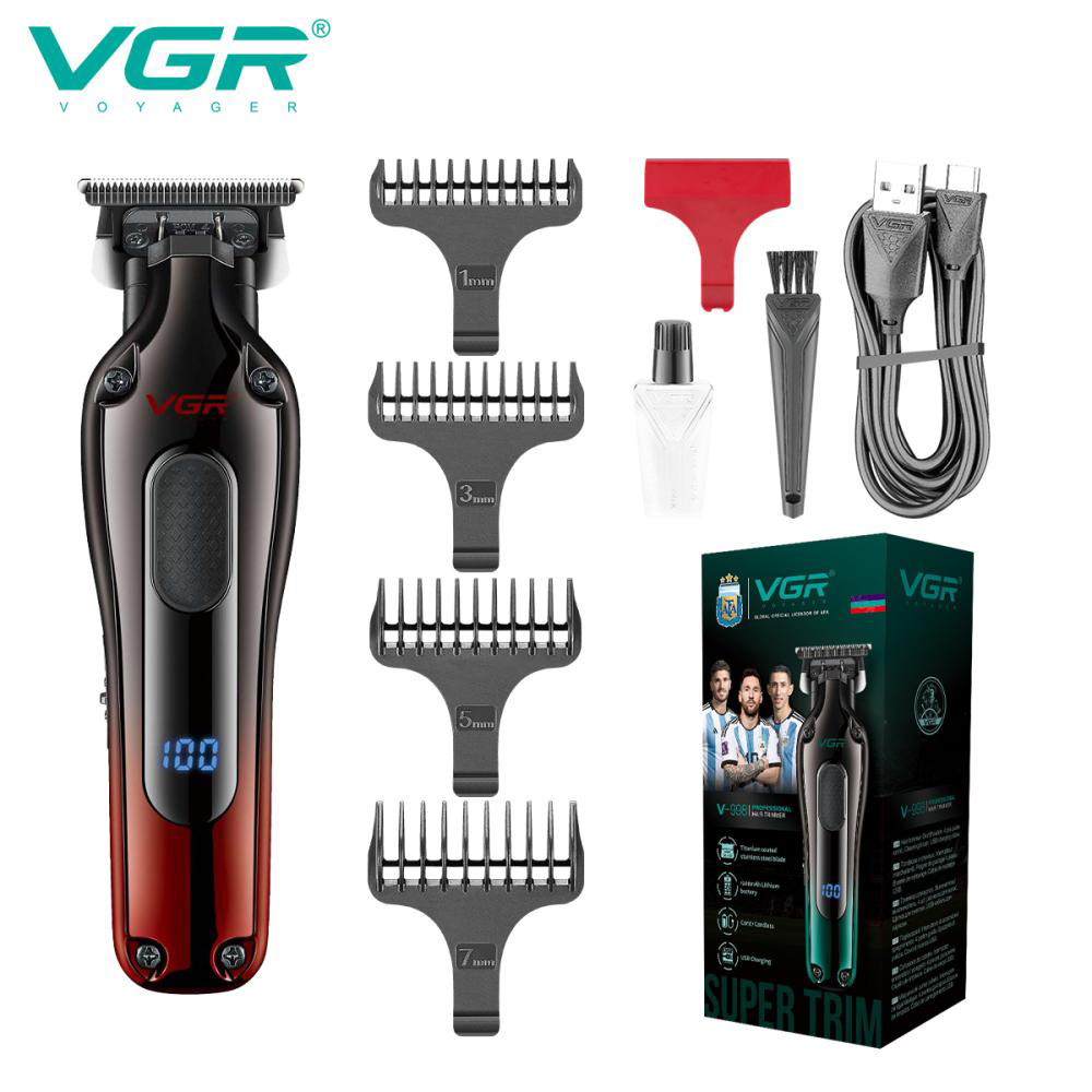 Професійна машинка для стрижки волосся в салон VGR V-998, Машинка для стрижки волосся і гоління JW-54 Івано-Франківськ - фото 4